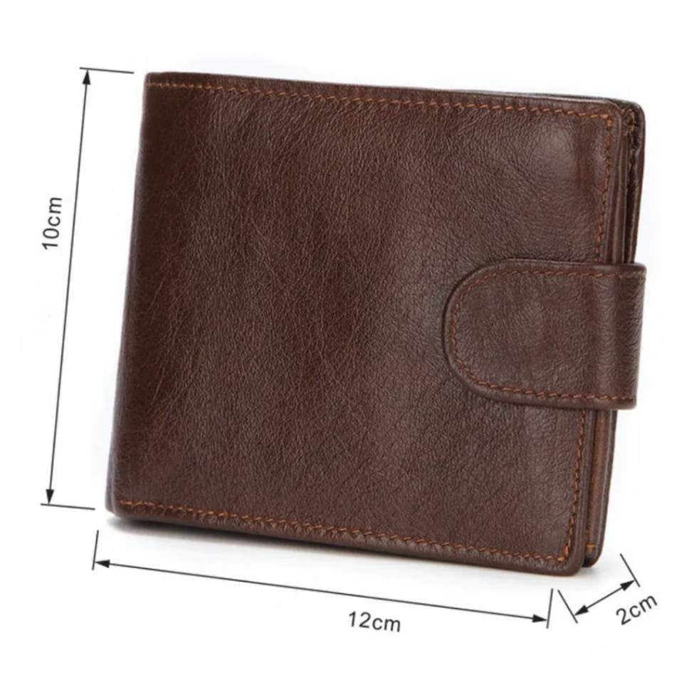 Carteira Masculina em Couro Genuino - Hermez Milen