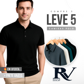 [COMPRE 3 LEVE 5] - Camisas Polo Algodão Premium Elegantt