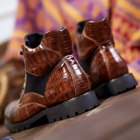 Bota Masculina em Couro Genuino - RusticMen