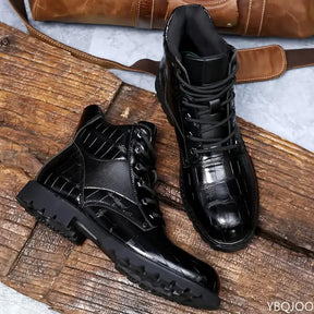 Bota Masculina em Couro Genuino - RusticMen