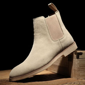 Bota Chelsea em Couro Masculina Ferrutini FRT249