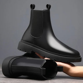 Bota Masculina Chelsea em Couro Ferrutini FRT244