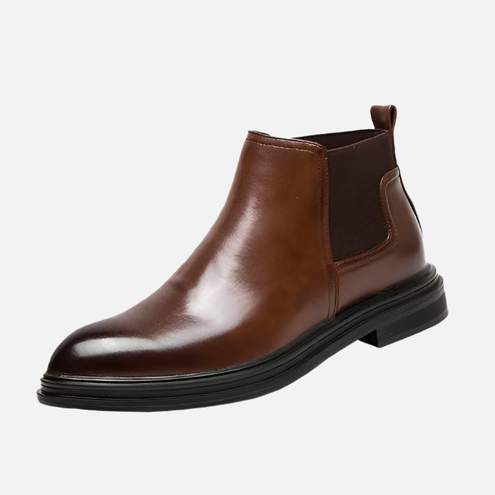 Bota Masculina Chelsea em Couro Ferrutini FRT252